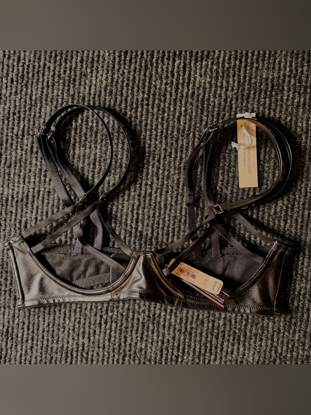 Victoria's Secret Black Strappy Bra